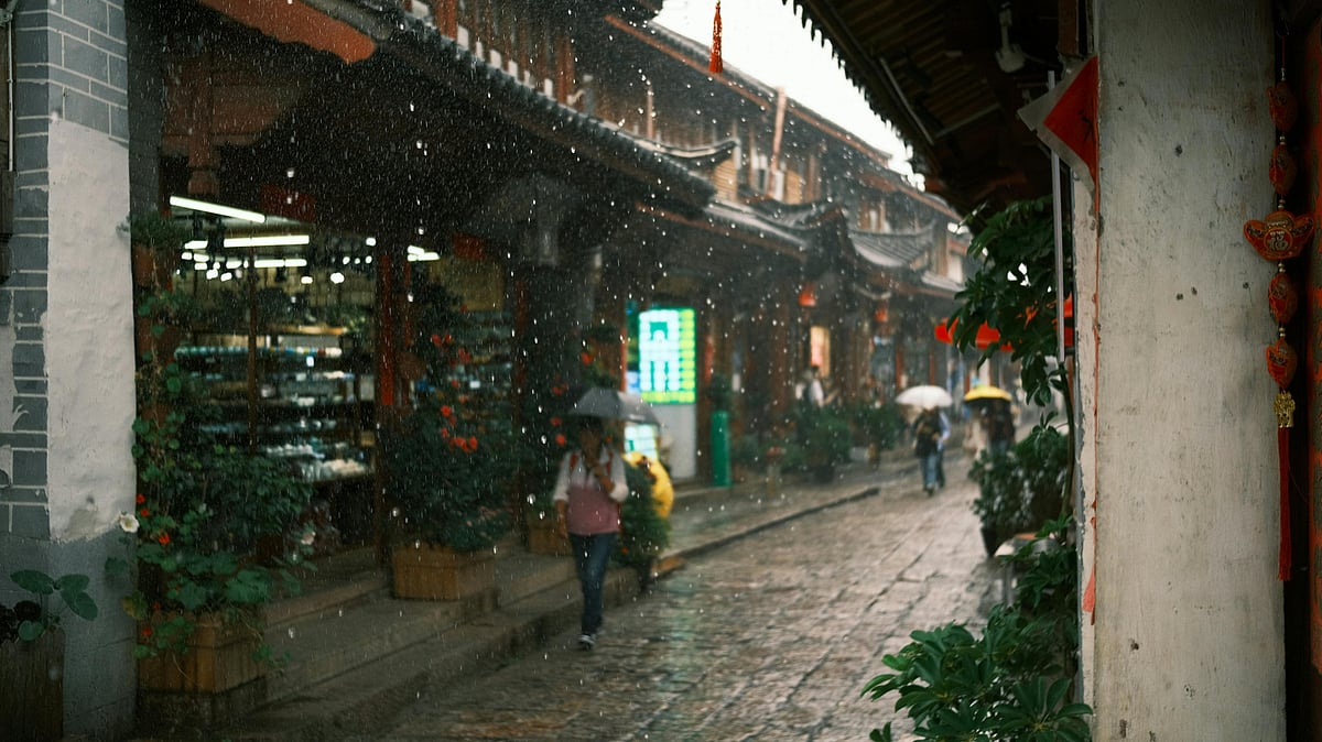 Photo by mitbg000 : Extreme rainfall in China
