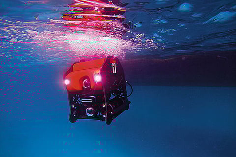 An unmanned system and remotely operated vehicle by EyeROV