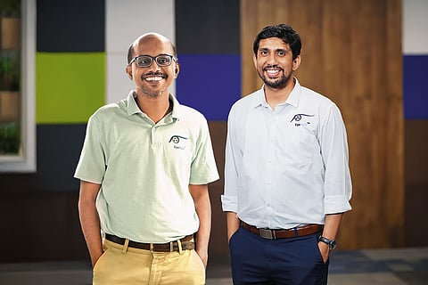 Kannappa Palaniappan (left) and Johns T Mathai