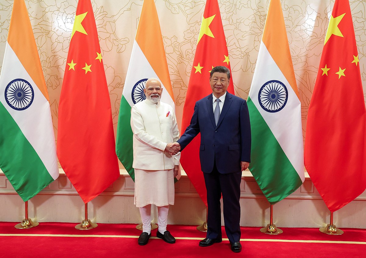 X : PM Modi and President Xi