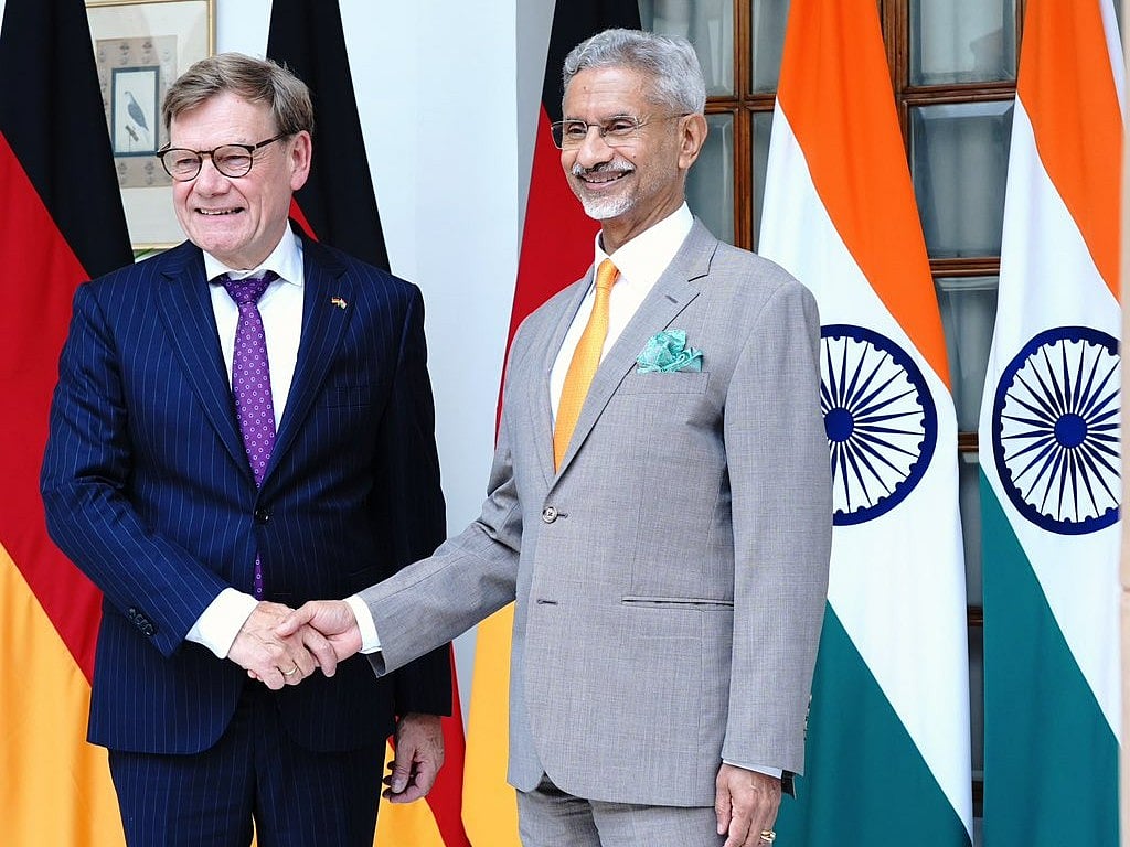 Indian Foreign Minister S. Jaishankar with German counterpart Johann Wadephul