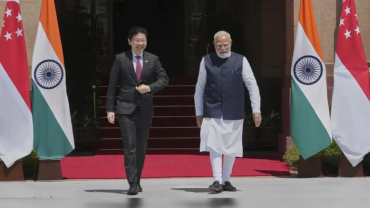 India, Singapore Unveil Road to Expand Strategic Ties; Jointly Navigate Global Challenges           