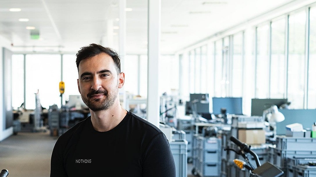X : Nothing Co-Founder Akis Evangelidis