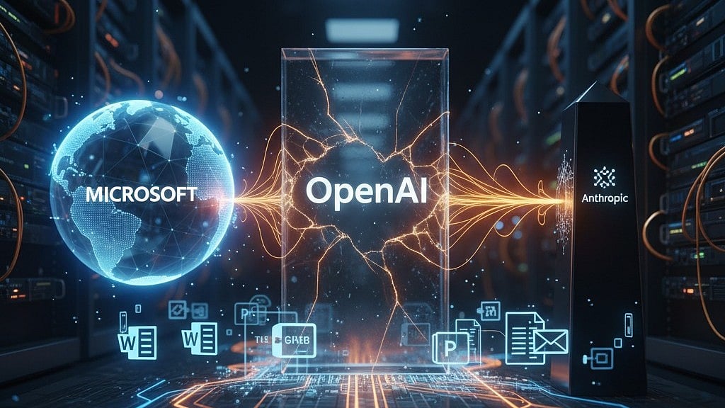 Microsoft Shrinks Reliance on OpenAI, Plans to Bring Anthropic on Board