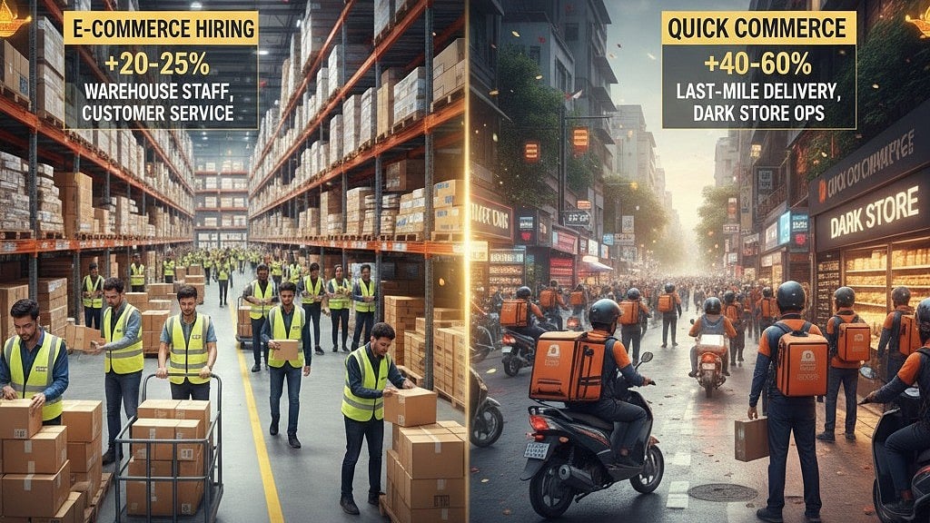 Explained: Quick Commerce’s Hiring Surge Set to Outshine E-Commerce This Festive Season