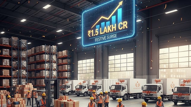 Instant Orders or Bulk Buys? Logistics Firms Gear Up for ₹1.5 Lakh Cr Festive Surge