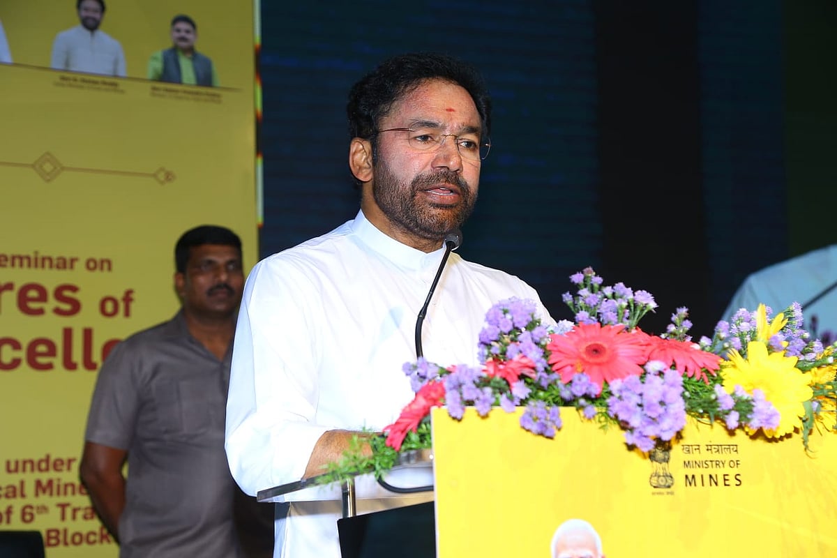 Union Minister for Coal and Mines G Kishan Reddy - X