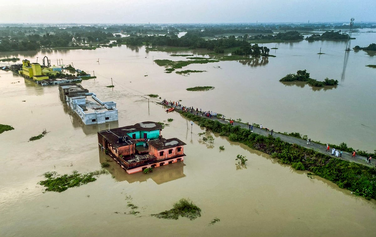 Press Trust of India : Flood Hit States