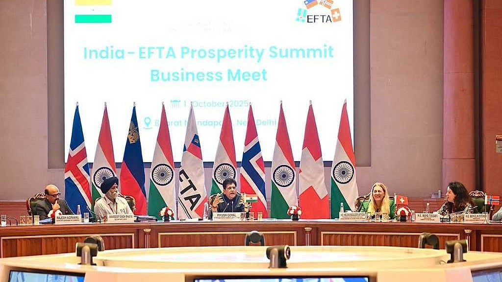 India Eyes $250bn Investment From EFTA Bloc, Bilateral Investment Treaty Talks on the Table