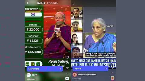 Screenshot of video in question