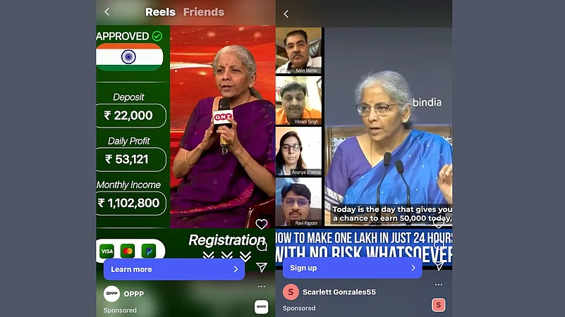 Screenshot of video in question