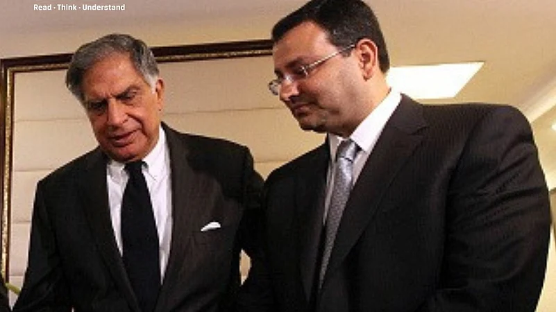 Ratan Tata with Cyrus Mistry