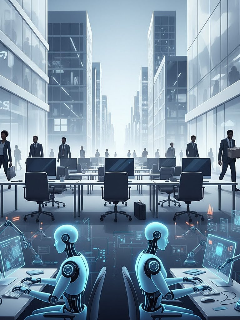 Amazon, Microsoft, TCS & Other IT Firms Cut Thousands of Jobs Amid Rising AI Adoption | Read Here