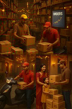 India’s E-Commerce Sees 24% Diwali Surge, Tier 2 Cities Lead the Charge – What It Means for Retailers