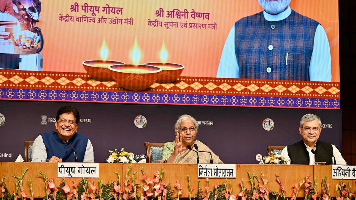 Press conference on GST Bachat Utsav