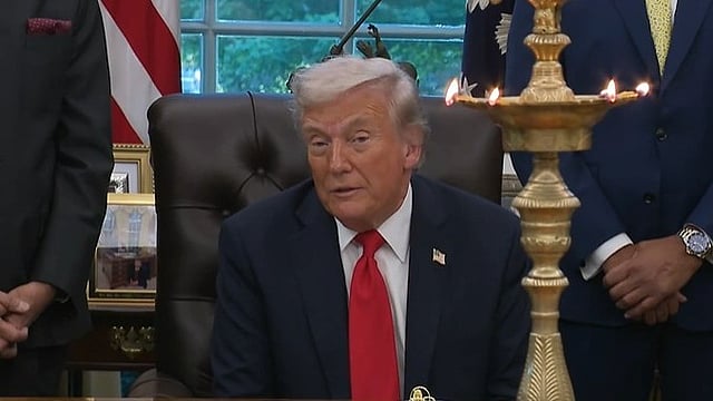 Diwali Celebrations at White House: Trump Calls PM Modi ‘Great Friend’, Says ‘We Have No War with India & Pak’