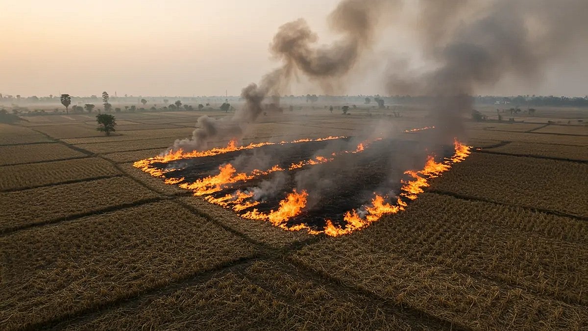Stubble Burning Cases Cross 500 Mark in Punjab: PPCB Data     