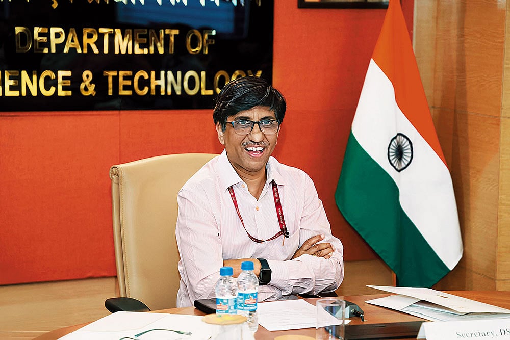Abhay Karandikar, Secretary, Department of Science and Technology