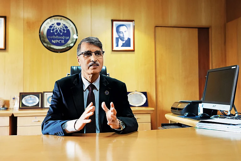 NPCIL chairman and managing director Bhuwan Chandra Pathak - | Photo: Dinesh G Parab/outlook