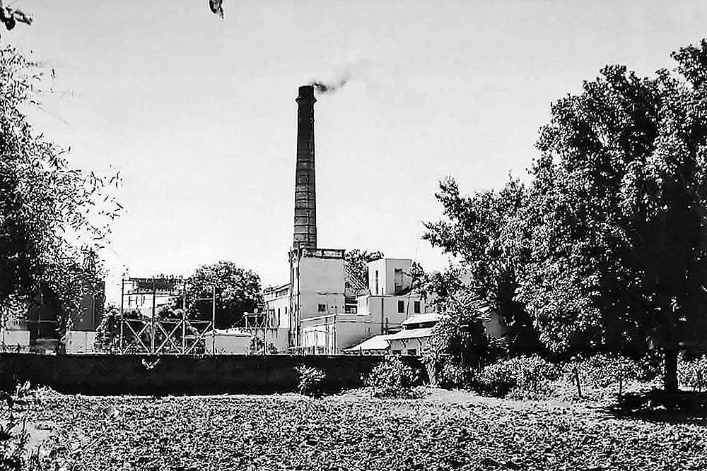 Archival photo of Mafatlal factories