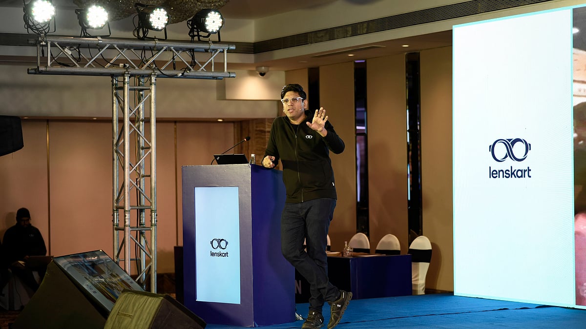 Lenskart founder and CEO Peyush Bansal - null