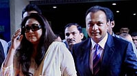 Anil Ambani with wife Tina Ambani
