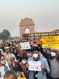 Toxic Air Sparks Outrage in Delhi: Parents & Activists Protest for Clean Air — Here's What Happened X