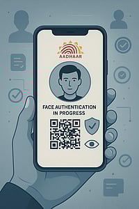 UIDAI Launches New Aadhaar App: Face ID, Biometric Lock & QR Code Features UIDAI Launches New Aadhaar App: Face ID, Biometric Lock & QR Code Features