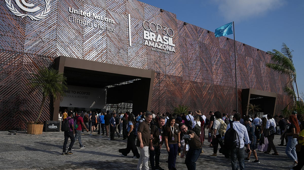 Photo by AP : World leaders gather at COP30