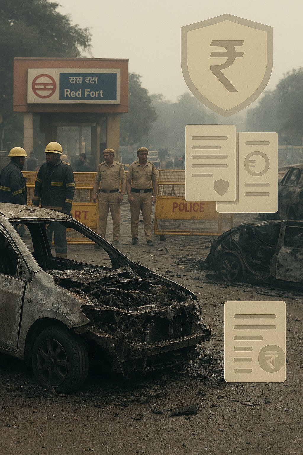 Delhi Red Fort Explosion: How Safe Is Your Insurance Against Terror-Related Losses?