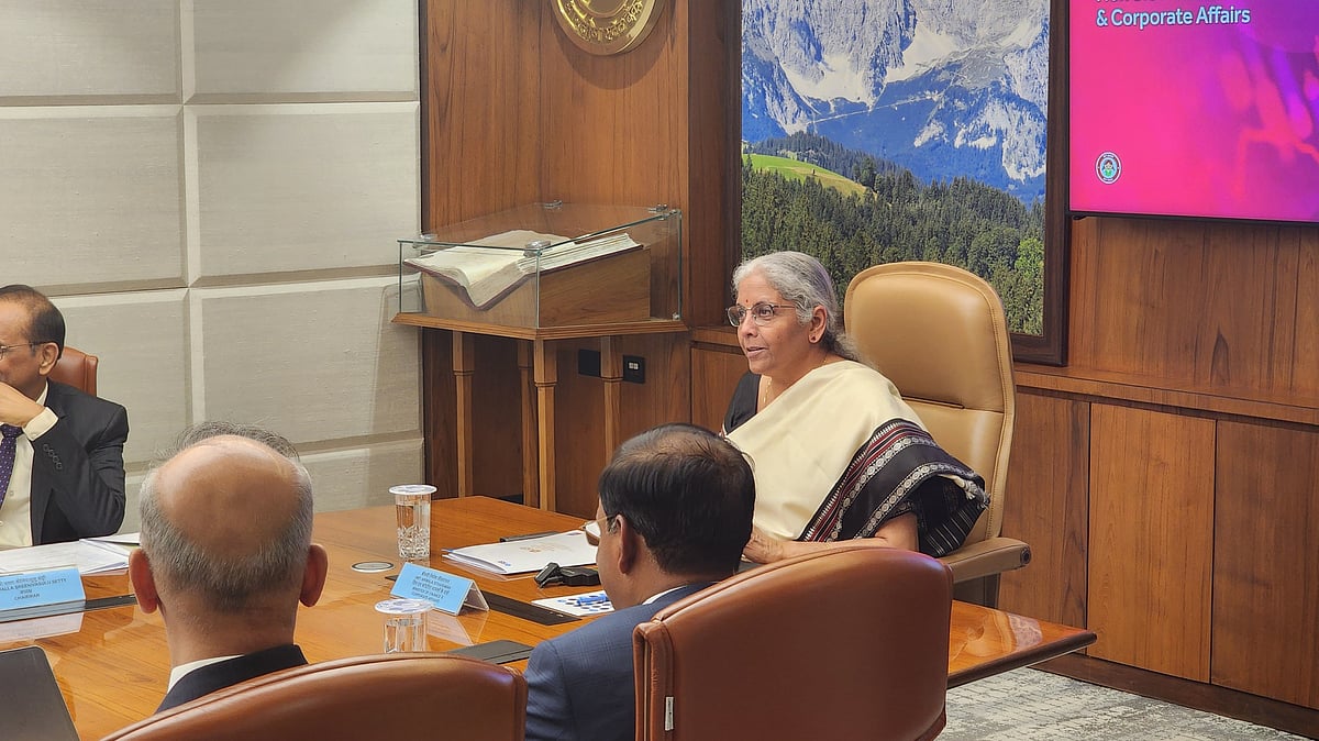 X/@nsitharamanoffc : Finance Minister Nirmala Sitharaman 