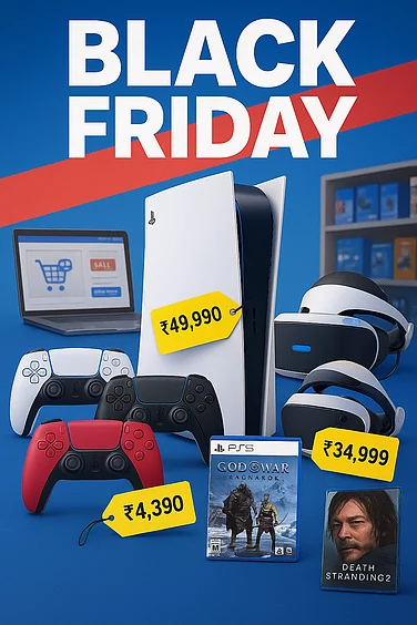 PlayStation India Black Friday Sale 2025: Check Major Discounts on Consoles, Accessories & Games
