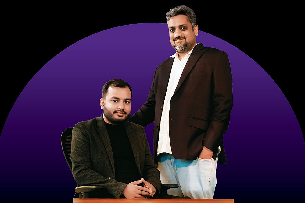 Alakh Pandey (L) and Prateek Maheshwari