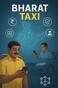 What is Bharat Taxi? India’s New Driver-Owned App Set to Challenge Ola, Uber & Rapido