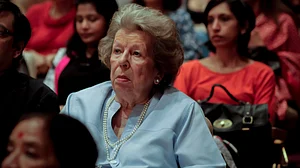 Photo by Apoorva Salkade : Simone Tata at a Lakmé event during her tenure as chairperson