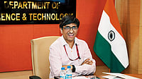Abhay Karandikar, Secretary, Department of Science and Technology
