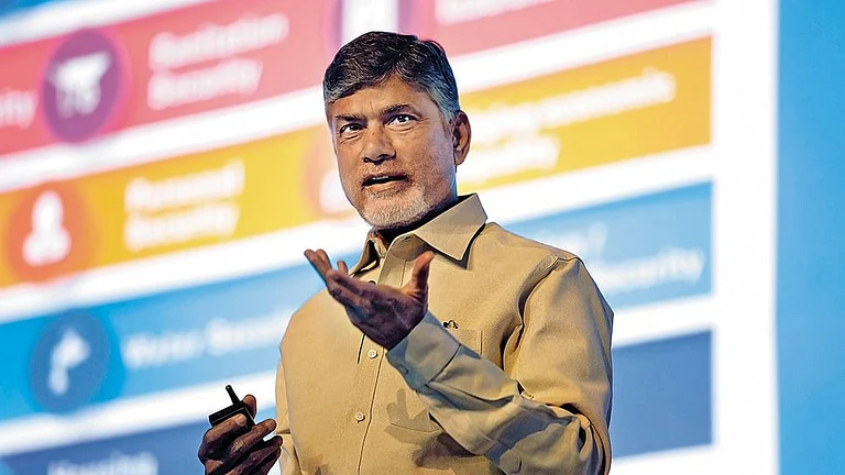 AP Chief Minister Chandra Babu Naidu - null