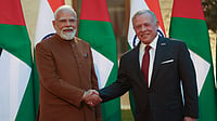 India, Jordan Sign MoU on Renewable Energy, Digital Transformation—All You Need to Know X/@Narendra Modi : Prime Minister Narendra Modi (L) and King Abdullah II of Jordan (R)