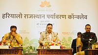 Over 90% of Plants Are Alive Today Due to Haryalo Rajasthan, but Efforts Must Begin at Every Home, Says Rajasthan CM Bhajanlal Sharma Rajasthan Chief Minister Bhajanlal Sharma addressing a sustainability session in Jaipur