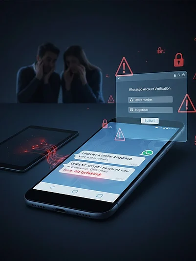 WhatsApp GhostPairing Scam Explained: How Hackers Hijack Accounts Without Passwords