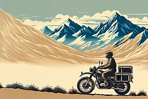 The essence of a motorcycle road trip is that both the rider and the machine should return home in the same condition in which they left