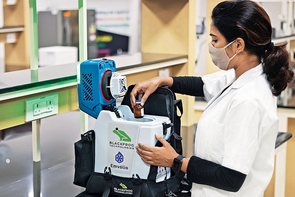 Emvolio provides a platform for the last-mile delivery of vaccines and other biologicals like blood and serums - null