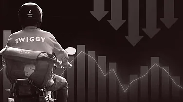 Swiggy Shares Hit 6-Month Low, Slumps Below IPO and QIP Price