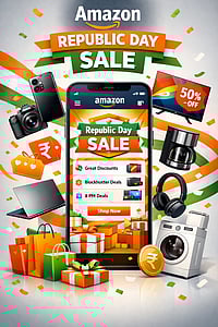 Amazon Republic Day Sale 2026: Check Out Top Deals, Discounts and Bank Offers Here Amazon Republic Day Sale 2026: Check Out Top Deals, Discounts and Bank Offers Here