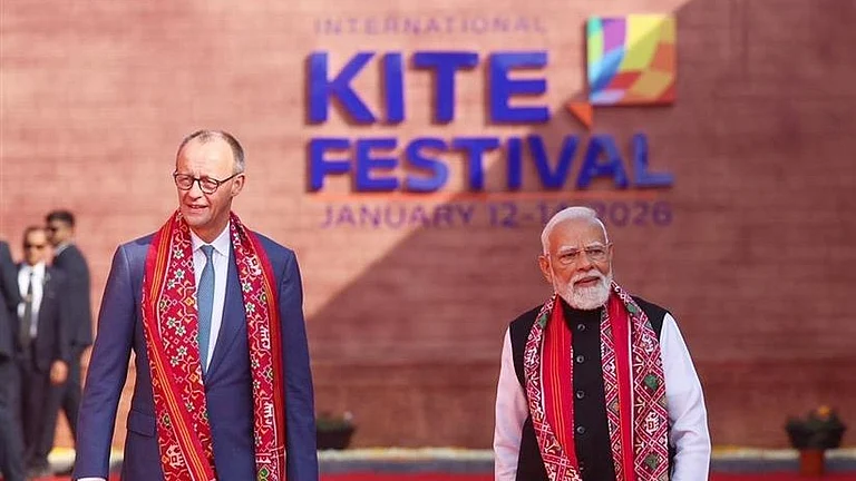 German Chancellor Friedrich Merz and PM Narendra Modi - PIB