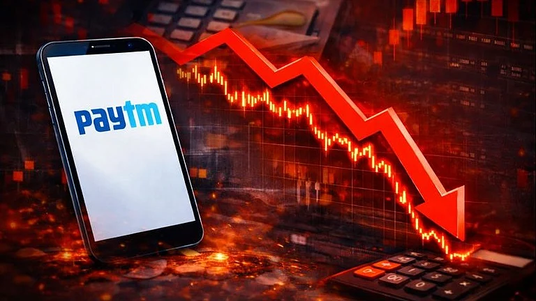 Paytm Stock Tanks 10% in a Single Day: Did an RBI Scheme Trigger the Drop? - AI-generated Image