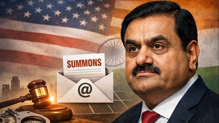 Adani Case Escalates as US Regulator Tries Email Route - AI-generated Image