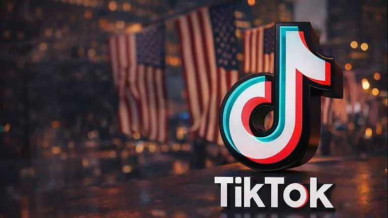 TikTok Secures US Future, Shifts Operations to New American-Led Entity - AI-generated image