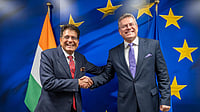 X/@PiyushGoyal : CIM PIyush Goyal meets EU Trade and Economic Security Commissioner, Maros Sefcovic in Brussels