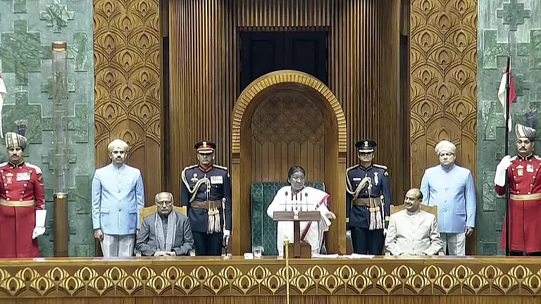 President Droupadi Murmu's Budget session Parliament Address - Sansad TV
